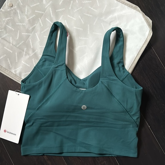 LULULEMON ALIGN TANK  IN STORM TEAL (SMTL) SZ 4 NWT - Picture 2 of 6